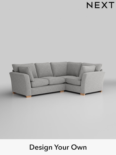 Chunky Chenille/Light Grey Heath Highback (H34527) | £2,050
