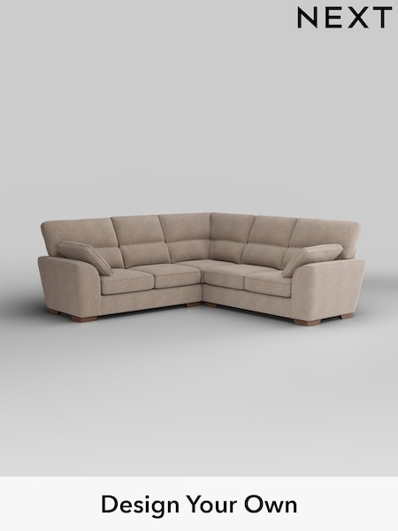 Chunky Chenille/Light Dove Stamford Highback (H34529) | £2,425