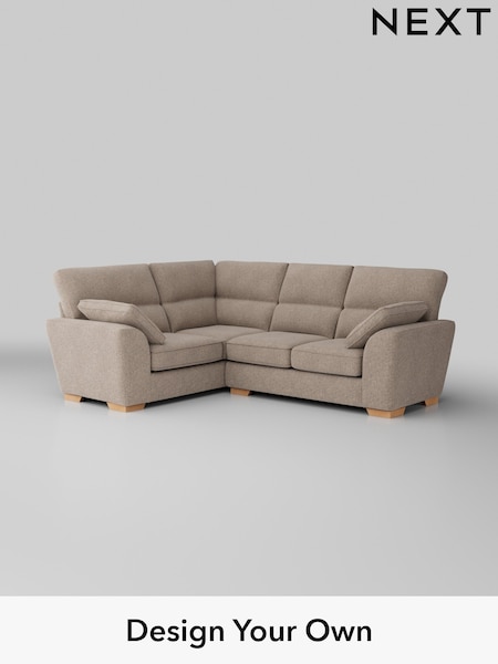 Chunky Chenille/Light Dove Stamford Highback (H34529) | £2,150