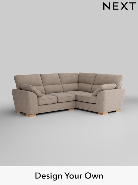 Chunky Chenille/Light Dove Stamford Highback (H34529) | £2,150