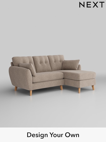 Chunky Chenille/Light Dove Wilson Buttoned Back (H34531) | £1,575