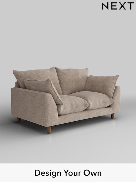 Chunky Chenille/Light Dove Noa Deep Relaxed Sit (H34532) | £1,075