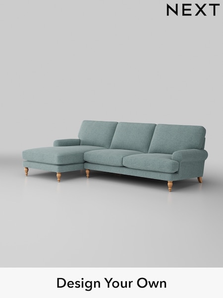 Chunky Chenille/Light Teal Green Erin Deep Relaxed Sit (H34536) | £1,975