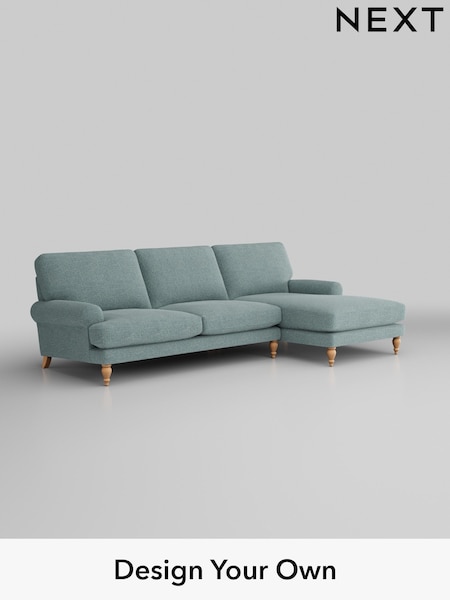 Chunky Chenille/Light Teal Green Erin Deep Relaxed Sit (H34536) | £1,975