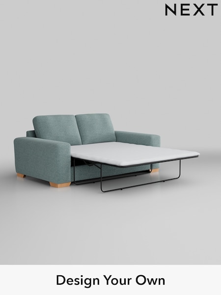 Chunky Chenille/Light Teal Green Houghton Deep Relaxed Sit (H34537) | £1,525