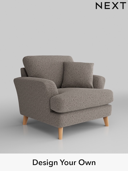 Chunky Chenille/Mink Brown Conway Relaxed Sit (H34544) | £875