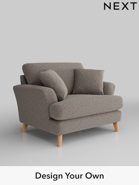 Chunky Chenille/Mink Brown Conway Relaxed Sit (H34544) | £975