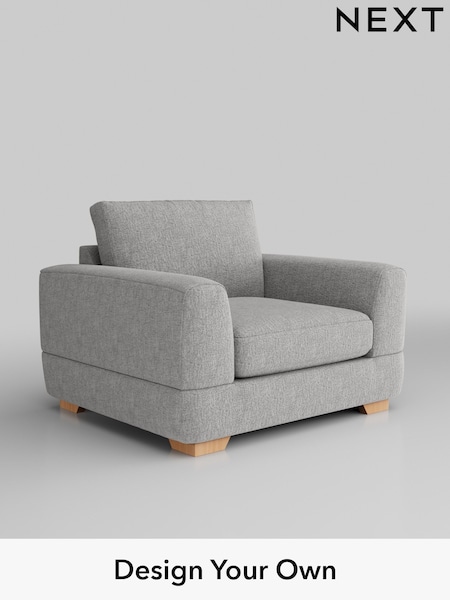 Chunky Chenille/Light Grey Clayton (H34550) | £850