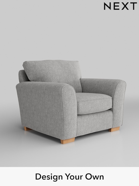 Chunky Chenille/Light Grey Michigan Ii (H34560) | £625