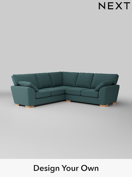 Chunky Chenille/Mid Teal Green Stamford (H34572) | £2,350