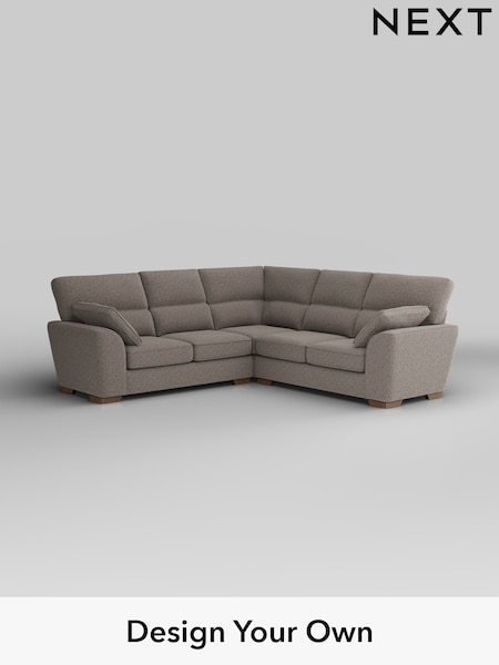 Chunky Chenille/Mink Brown Stamford Highback (H34584) | £2,425