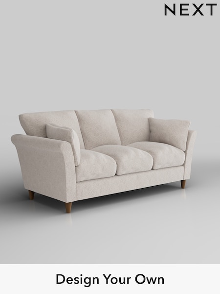 Chunky Chenille/Oyster Hartley Relaxed Sit (H34591) | £1,275