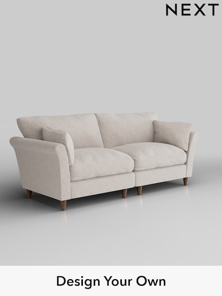 Chunky Chenille/Oyster Hartley Relaxed Sit (H34591) | £1,375