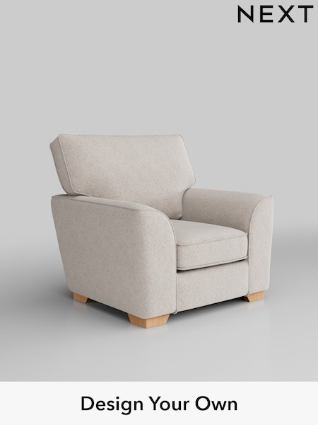 Chunky Chenille/Oyster Stamford (H34594) | £750