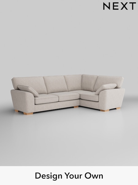 Chunky Chenille/Oyster Stamford (H34594) | £2,075
