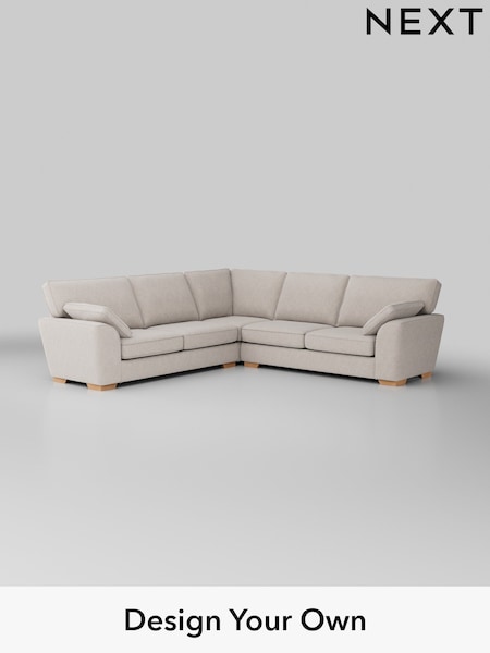 Chunky Chenille/Oyster Stamford (H34594) | £2,550