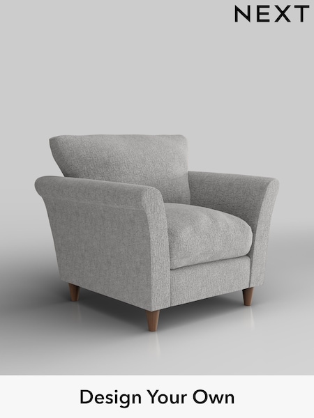 Chunky Chenille/Light Grey Hartley Relaxed Sit (H34599) | £825