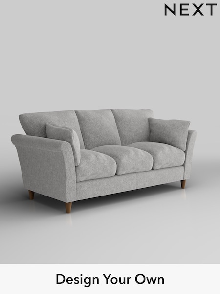 Chunky Chenille/Light Grey Hartley Relaxed Sit (H34599) | £1,275