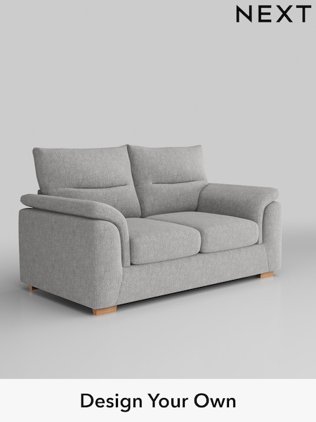 Chunky Chenille/Light Grey Hayden Highback (H34600) | £1,125