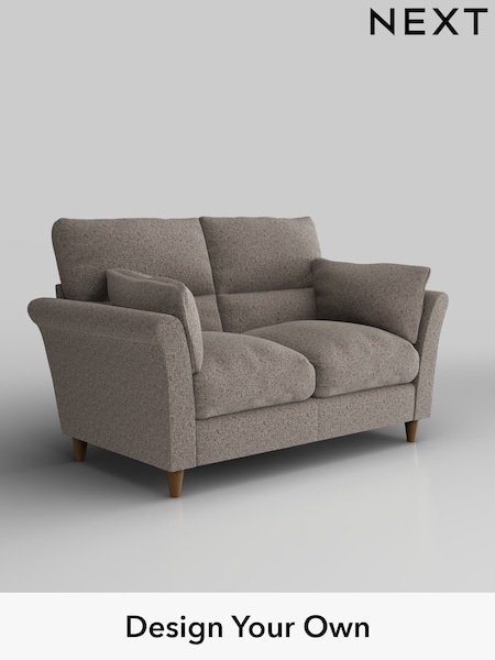 Chunky Chenille/Mink Brown Hartley Highback Relaxed Sit (H34603) | £1,125