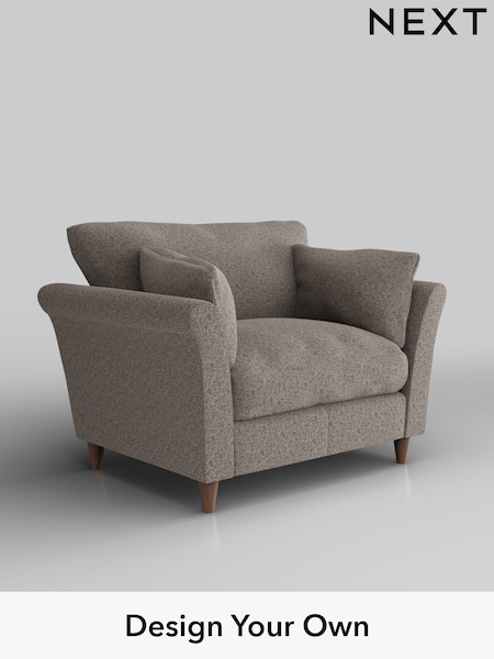 Chunky Chenille/Mink Brown Hartley Relaxed Sit (H34604) | £925