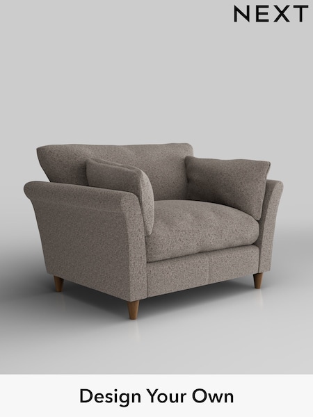 Chunky Chenille/Mink Brown Hartley Relaxed Sit (H34604) | £1,025