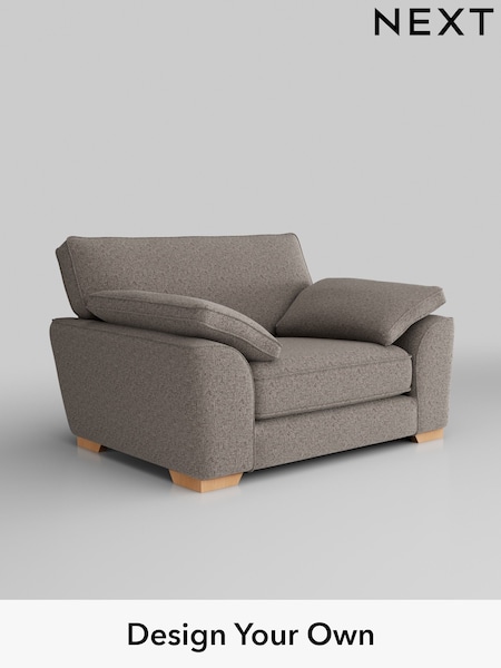 Chunky Chenille/Mink Brown Stamford Grand Relaxed Sit (H34605) | £1,299