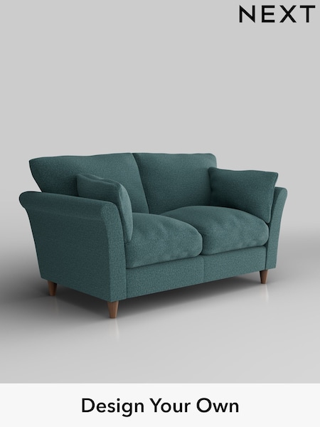 Chunky Chenille/Mid Teal Green Hartley Relaxed Sit (H34606) | £1,075