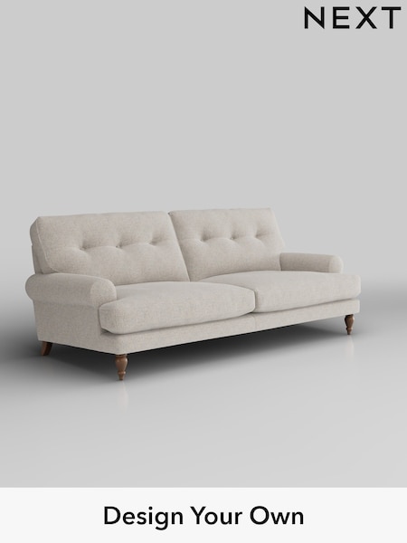 Chunky Marl/Oyster Erin Buttoned Back Deep Relaxed Sit (H34611) | £1,425