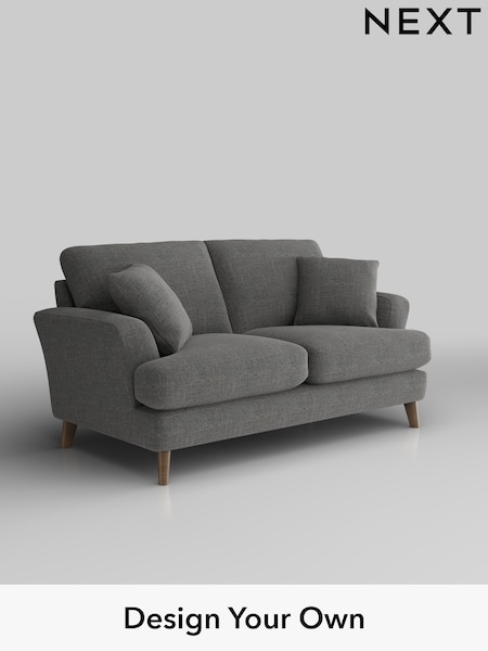 Chunky Texture/Dark Grey Conway Relaxed Sit (H34619) | £1,250