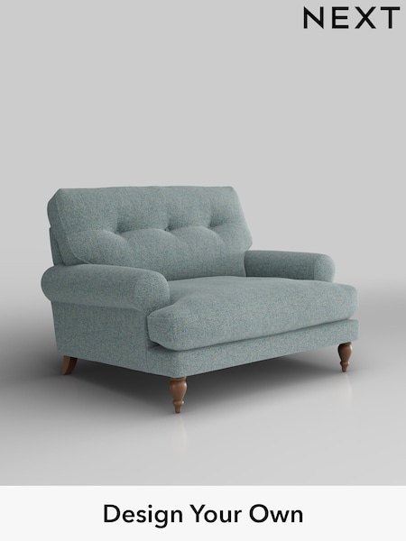 Chunky Marl/Mid Blue Erin Buttoned Back Deep Sit (H34620) | £975