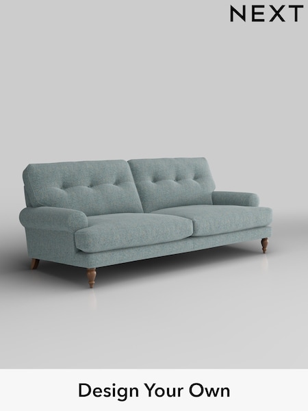 Chunky Marl/Mid Blue Erin Buttoned Back Deep Sit (H34620) | £1,375