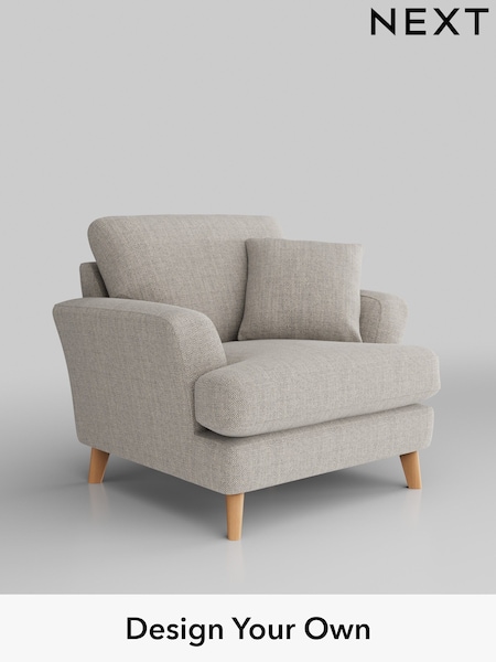 Chunky Weave/Dove Grey Conway Relaxed Sit (H34624) | £875