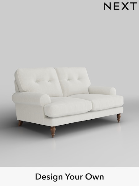 Chunky Texture/Oyster Erin Buttoned Back Deep Relaxed Sit (H34625) | £1,225