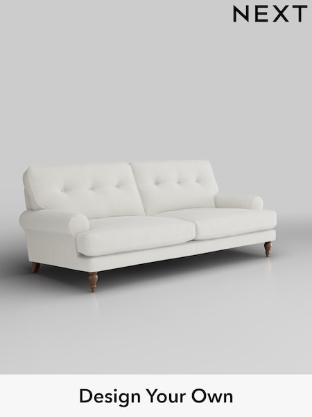 Chunky Texture/Oyster Erin Buttoned Back Deep Relaxed Sit (H34625) | £1,425