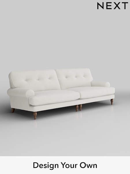 Chunky Texture/Oyster Erin Buttoned Back Deep Relaxed Sit (H34625) | £1,525