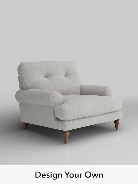 Chunky Texture/Dove Erin Buttoned Back Deep Relaxed Sit (H34627) | £925