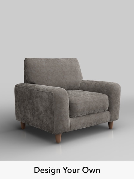 Distressed Velour/French Grey Campbell (H34634) | £875