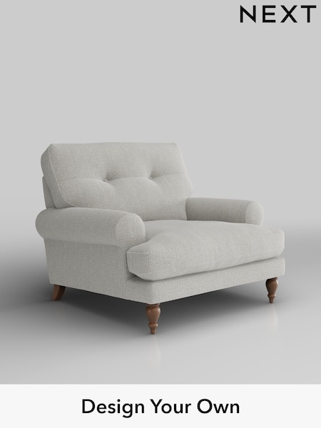 Chunky Texture/Dove Erin Buttoned Back Deep Sit (H34639) | £875