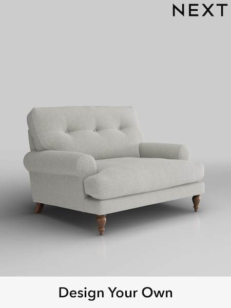 Chunky Texture/Dove Erin Buttoned Back Deep Sit (H34639) | £975
