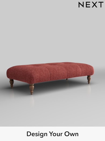 Cotswold Chenille/Dark Terracotta Orange Erin Buttoned Back Deep Relaxed Sit (H34644) | £499