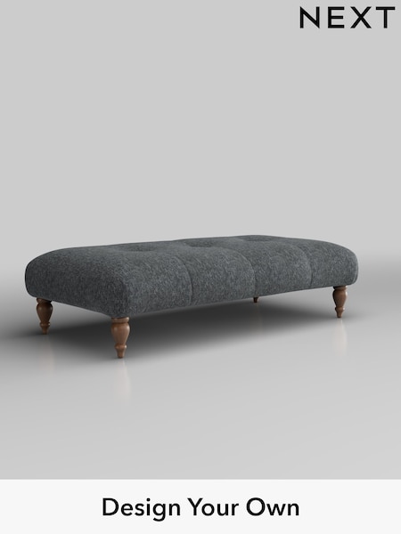 Cotswold Chenille/Dark Grey Erin Buttoned Back Deep Relaxed Sit (H34648) | £499