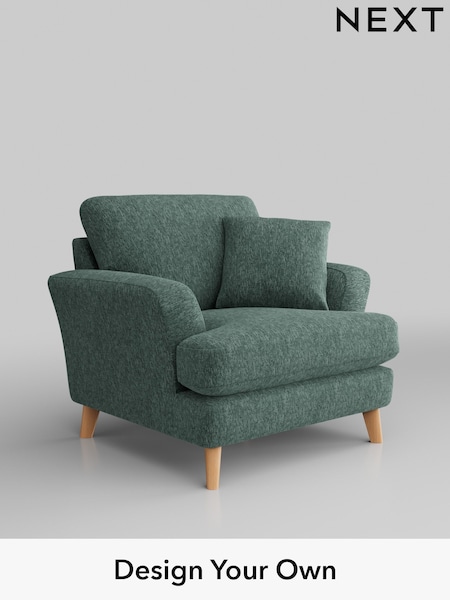 Cotswold Chenille/Mid Slate Teal Green Conway Relaxed Sit (H34649) | £875