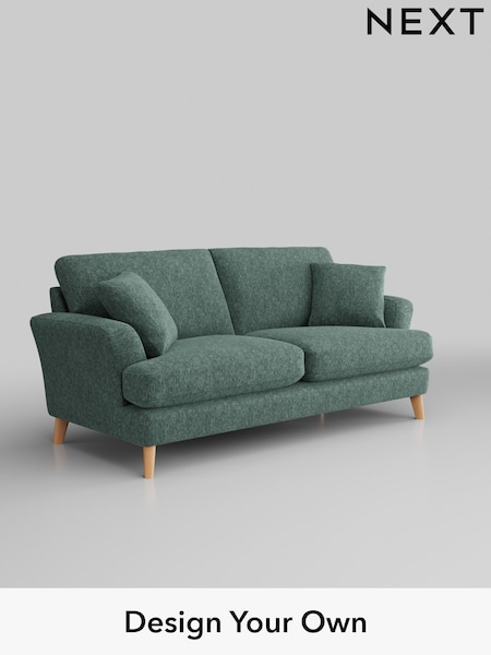 Cotswold Chenille/Mid Slate Teal Green Conway Relaxed Sit (H34649) | £1,350