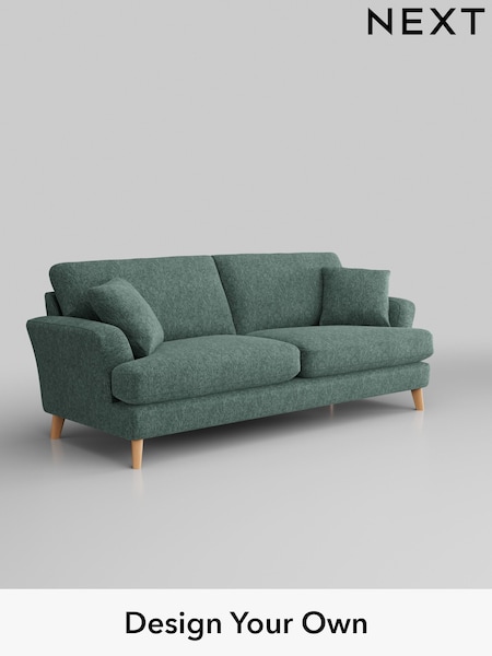 Cotswold Chenille/Mid Slate Teal Green Conway Relaxed Sit (H34649) | £1,450