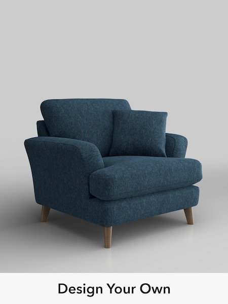 Cotswold Chenille/Dark Blue Conway Relaxed Sit (H34651) | £875