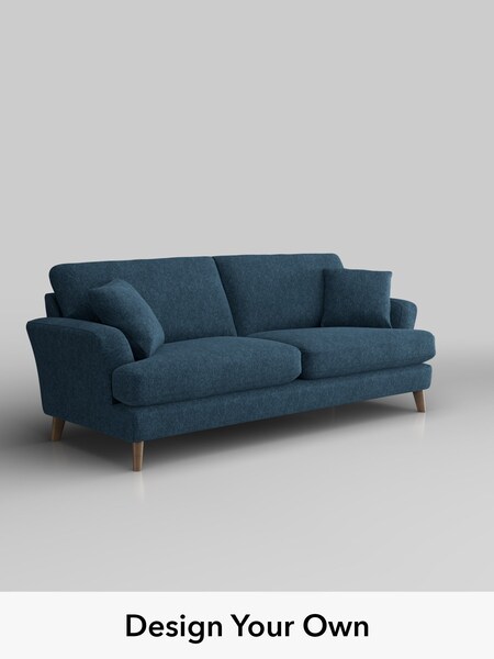 Cotswold Chenille/Dark Blue Conway Relaxed Sit (H34651) | £1,450