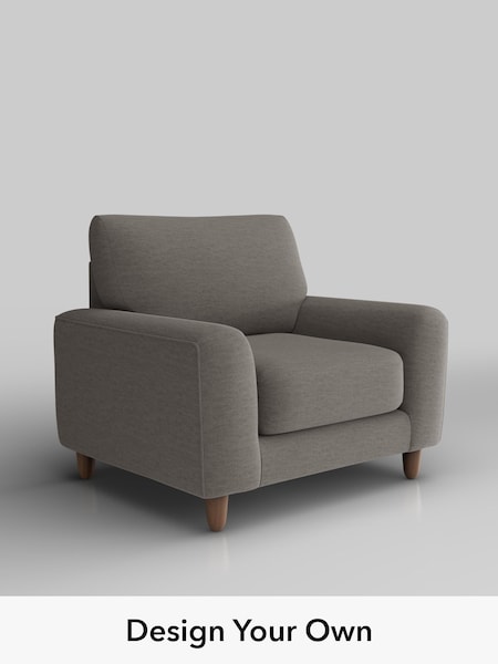 Fine Chenille Easy Clean/Dark Smoke Grey Campbell (H34659) | £875