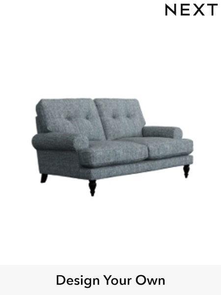 Chunky Weave/Mid Blue Erin Buttoned Back Deep Sit (H34660) | £1,175