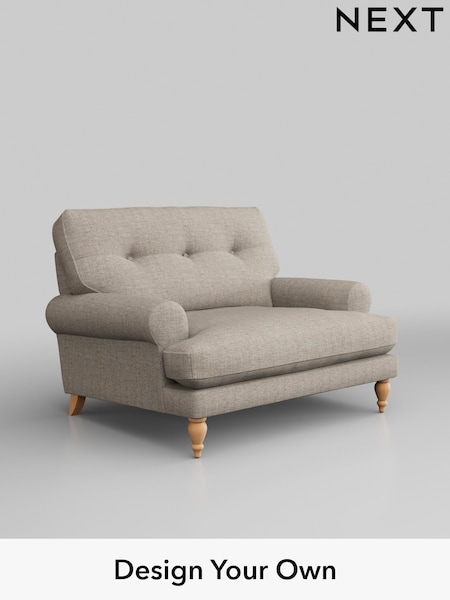 Chunky Weave/Mid Natural Erin Buttoned Back Deep Sit (H34661) | £975